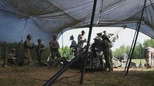 258th Field Artillery at Northern Strike 23