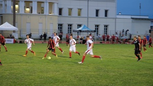 B-Roll (JIB) - Swiss Guard vs. Vicenza Military Community BOSS Soccer Game
