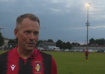 Vicenza Boss and Swiss Guard Soccer Game Interviews