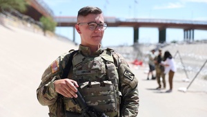 Oklahoma Guardsmen perform border operations in support of Texas: Interview