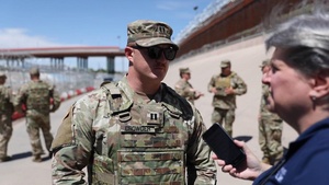 Oklahoma Guardsmen perform border operations in support of Texas: Interview
