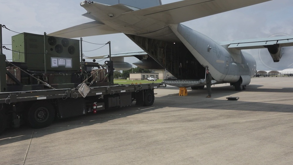 DVIDS - Video - U.S. Marines with VMGR-252 transport equipment from ...