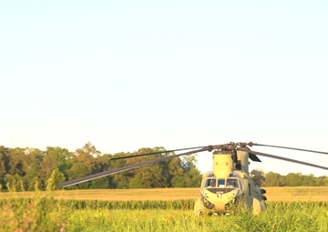 101st Airborne Division Air Assault conducts night artillery raid during OLE III