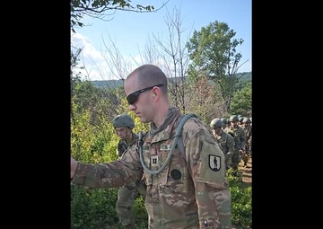 U.S. officer candidates load onto a Black Hawk