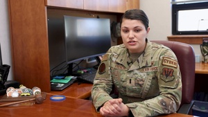 1st Lt. Michelle French-Warfighter Communications, OIC of Special Missions