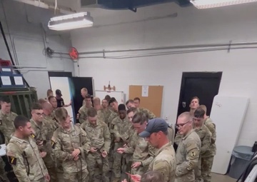 Soldiers competing in the U.S. Army Forces Command Best Squad Competition conduct SPIES training