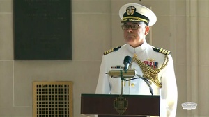 Austin Speaks at Chief of Naval Operations Relinquishment of Office