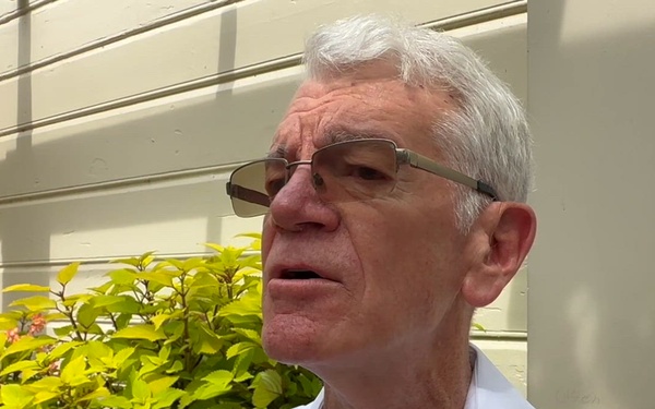 Retired officer talks about service on Purple Heart Day 2023