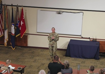 Chief of Army Reserve Talks Recruiting, Retention, and Motivation at Ft. McCoy