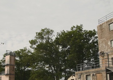 U.S. Air National Guard; Latvian Firefighters Train at NS23