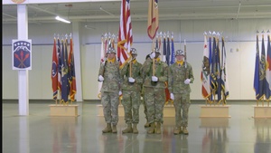 593rd ESC's Change of Responsibility Ceremony