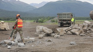 B Roll: 910th ESC Bryan Army Airfield project
