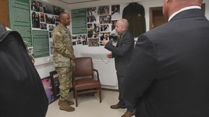 Deputy Chief of Staff G9 visits USAG-RP (1080p B-Roll)