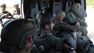 Fort Johnson Soldiers all chutes, no ladders
