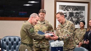 Major General Amir Baram Deputy Chief of the General Staff Israel Defense Forces visits Air Combat Command