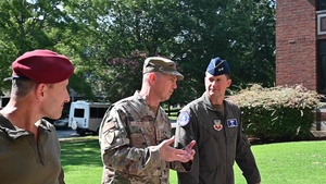 Major General Amir Baram Deputy Chief of the General Staff Israel Defense Forces visits Air Combat Command