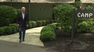 President Biden Greets and Welcomes President Yoon Suk Yeol and Prime Minister Kishida Fumio