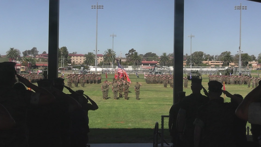 DVIDS - Video - B-Roll: I MEF Commanding General Succession of Command Ceremony