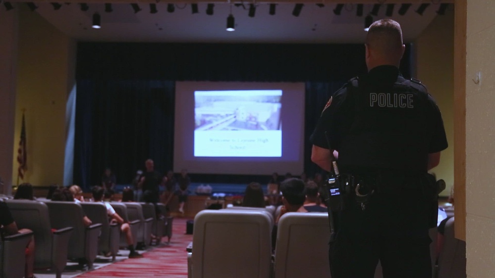 DVIDS Video Lejeune High School Orientation with School Resource
