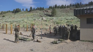 Mountain Medicine class 1-23 conducts a sked test