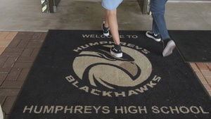 Humphreys High first day of school