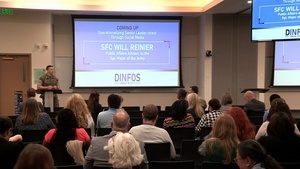 2023 Defense Information School Social Media Forum - Operationalizing Senior Leader Intent Through Social Media