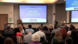 2023 Defense Information School Social Media Forum - Panel Discussion Pavilion