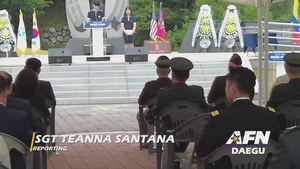 USAG Daegu, RoK honors Hill 303 Ceremony