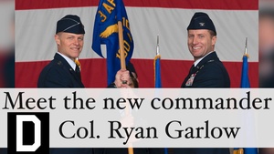 Col. Ryan Garlow 100th Air Refueling Wing commander introduction video