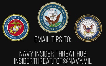 Department of the Navy Insider Threat Awareness Month