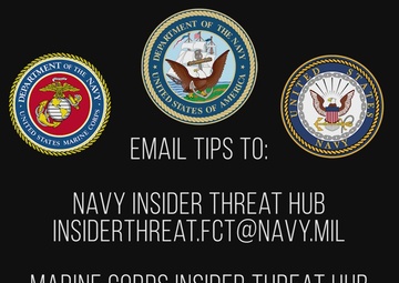 Department of the Navy Insider Threat Awareness Month