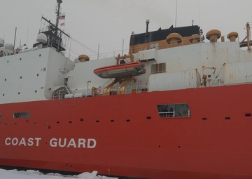 Coast Guard Cutter Healy conducts science missions in the Beaufort Sea