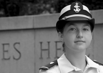 Admiral Linda Fagan addresses Coast Guard Academy Cadets