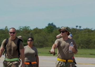 Ángel de los Andes 2023/Relámpago VIII: Florida Guard F-15 Arrivals