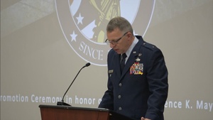 The Ohio National Guard promotes Col. Clarence Maynus to Brig. Gen. part 3 of 3