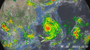 Camp Base Operations leads clean-up efforts after Typhoon Khanun