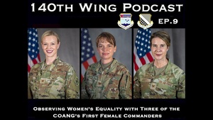Observing Women's Equality with three of the COANG's first female commanders