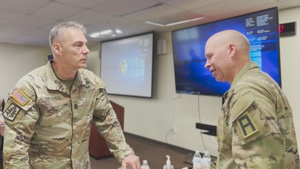 Command sergeants major, from across the country, come together for training summit