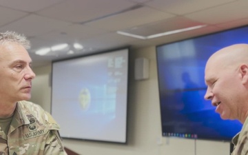 Command sergeants major, from across the country, come together for training summit