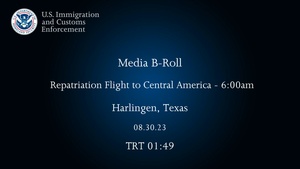 Repatriation flight to Central America - 6:00am