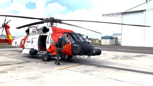 Coast Guard conducts aids to navigation flight off Pinellas County