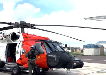 Coast Guard conducts aids to navigation flight off Pinellas County