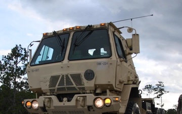 B-Roll: FL National Guard convoy inspection training for Hurricane Idalia
