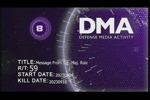 Marine Minute: Message From Sgt. Maj. Ruiz (AFN Version)