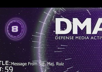 Marine Minute: Message From Sgt. Maj. Ruiz (AFN Version)