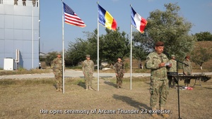 Arcane Thunder 23 Opening Ceremony
