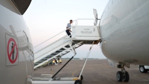 Repatriation flight to Ecuador - 7:35 am