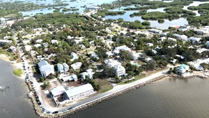 Coast Guard conducts port assessment flight off the west coast of Florida
