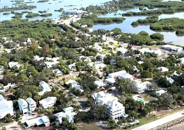 Coast Guard conducts port assessment flight off the west coast of Florida