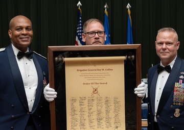 Brig. Gen. Roy Collins Order of the Sword Induction Ceremony